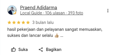 Testimoni pelanggan jasa cuci sepatu Surabaya 3